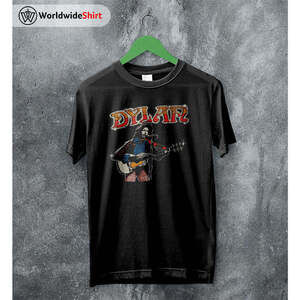 Bob Dylan 90s Vintage Tour Folk Rock Legend Music Graphic Fan T-Shirt